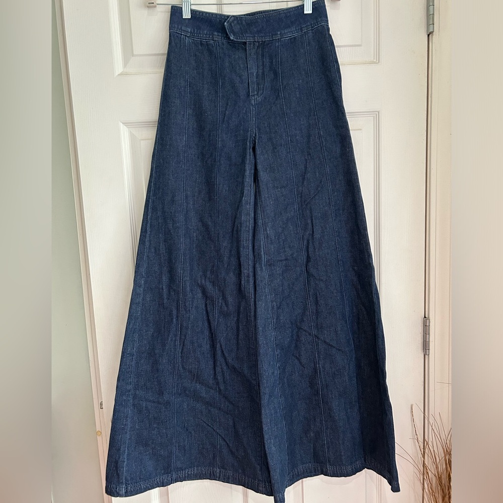 Anthropologie Pilcro Wide Leg Trouser Jean